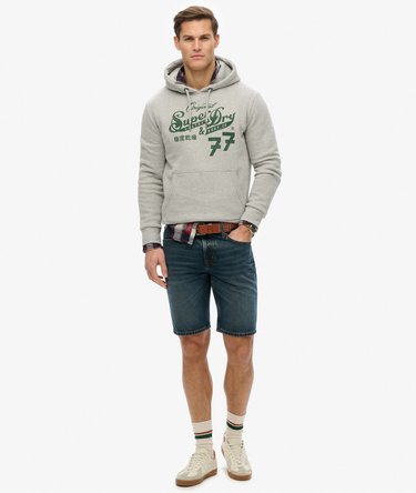 Leather & Boot Co-hettegenser med skrift Image 2
