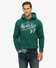 Leather & Boot Co Script Hoodie