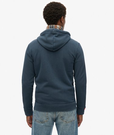 Kapuzenjacke mit gesticktem Vintage Logo Image 4