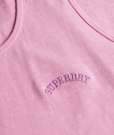 Essential Logo Garment Dye Vest Top Image 5