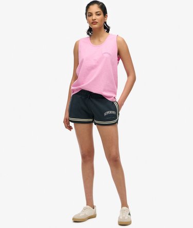 Essential Logo Garment Dye Vest Top Image 2