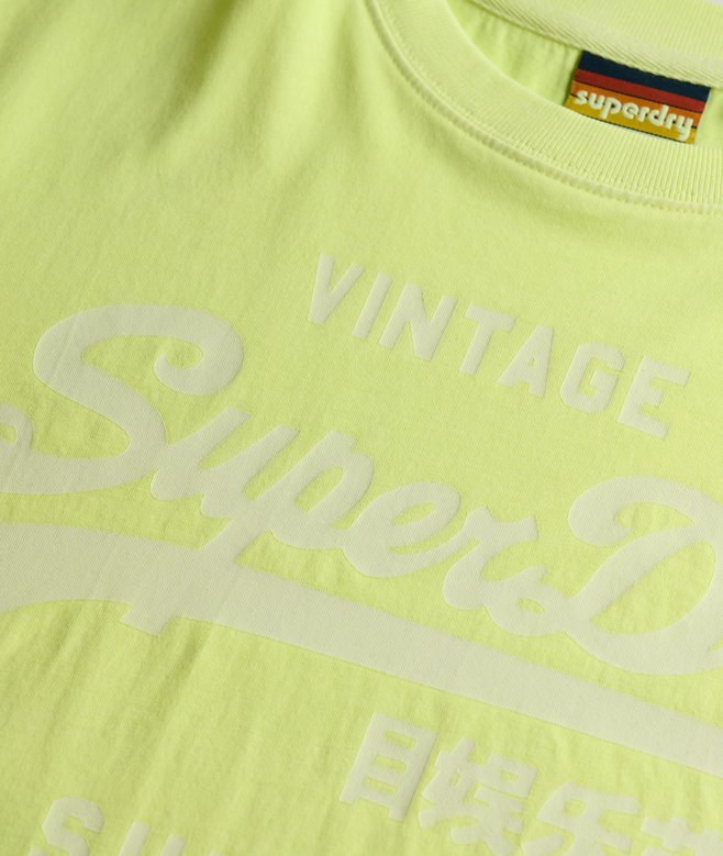 Vintage Logo Neon Relaxed T-Shirt