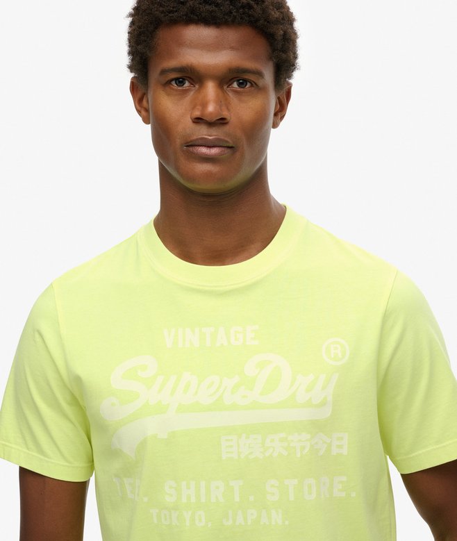 Vintage Logo Neon Relaxed T-Shirt