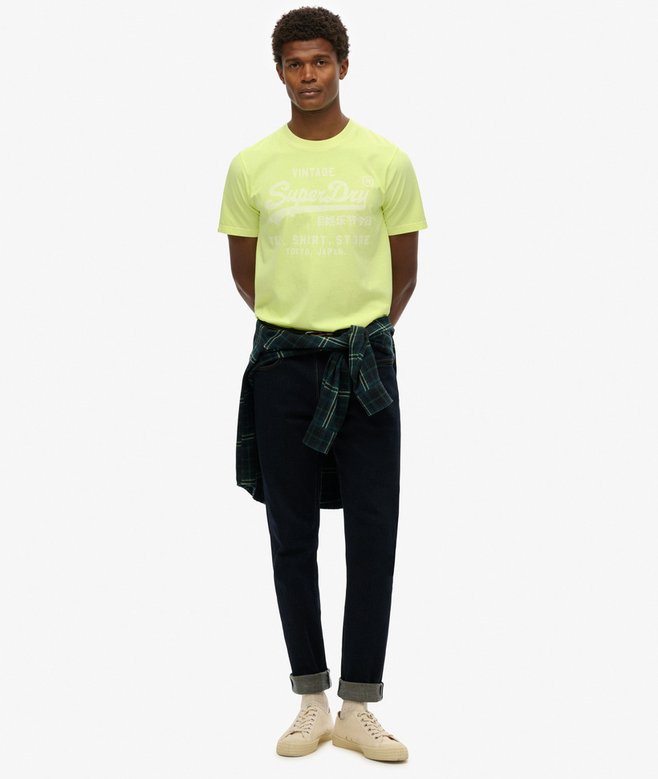 Vintage Logo Neon Relaxed T-Shirt