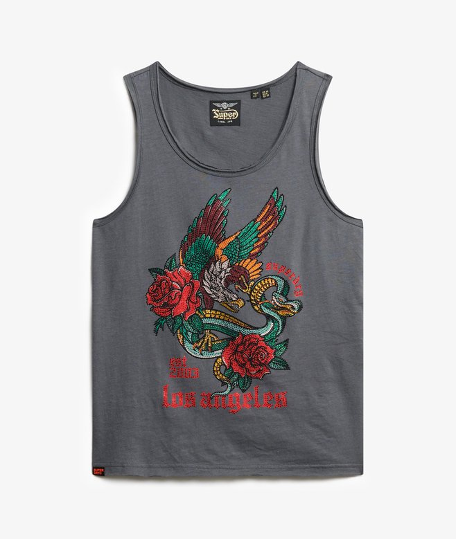 Neo Trad Tattoo Scoop Neck Tank Top