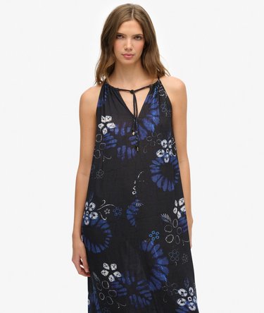 Robe longue caraco de plage Image 3