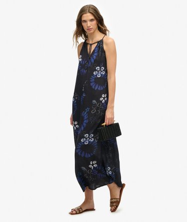 Robe longue caraco de plage Image 4