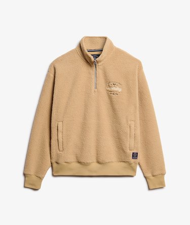 Country Club Fleece-Sweatshirt mit halblangem Reißverschluss Image 6