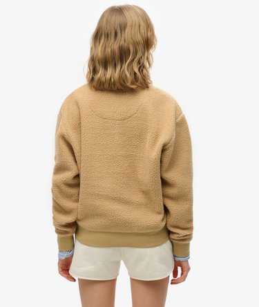 Country Club Fleece-Sweatshirt mit halblangem Reißverschluss Image 4