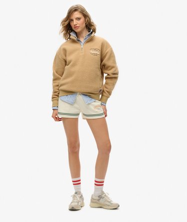 Country Club Fleece-Sweatshirt mit halblangem Reißverschluss Image 2