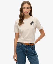 Psychic Readings T-shirt met relaxte pasvorm