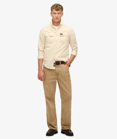 Cotton Workwear Long Sleeve Shirt Image 2