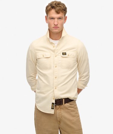 Cotton Workwear Long Sleeve Shirt Image 1