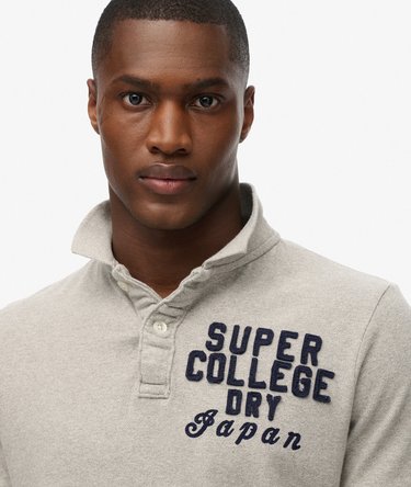 Vintage Athletic Polo Shirt Image 3