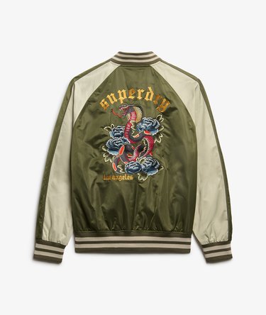 Souvenir Embroidered Bomber Jacket Image 8