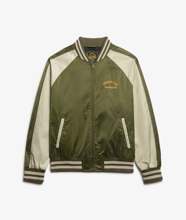 Souvenir Embroidered Bomber Jacket Image 7