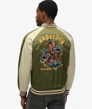 Souvenir Embroidered Bomber Jacket Image 1
