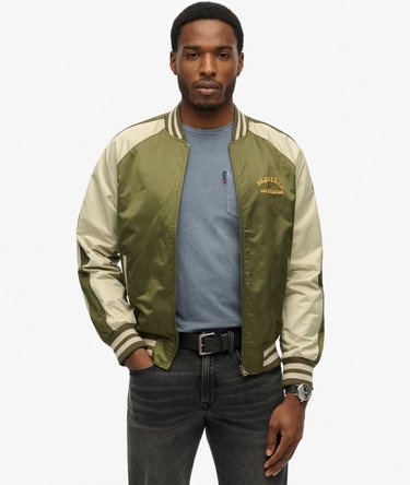 Souvenir Embroidered Bomber Jacket Image 4