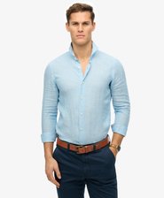Vacation Long Sleeved Linen Shirt