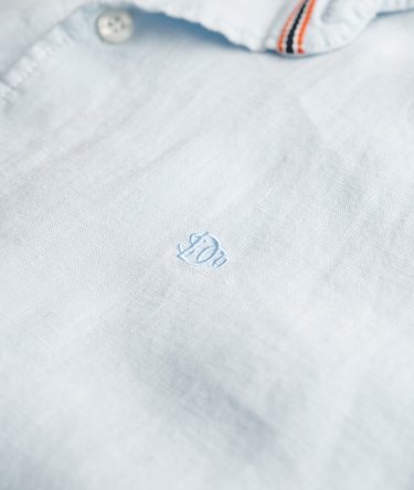 SD Embroidered Vacation Linen Shirt Image 5