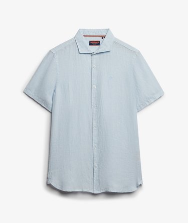 SD Embroidered Vacation Linen Shirt Image 6