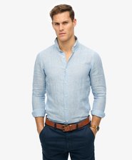 Langærmet Vacation hørskjorte