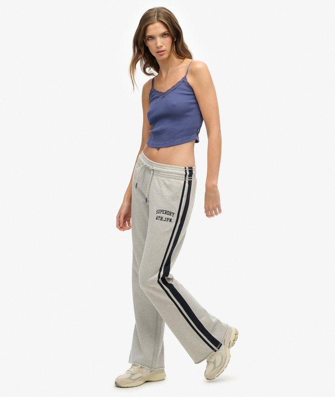 Athletic Essentials Stripe Flare Joggers