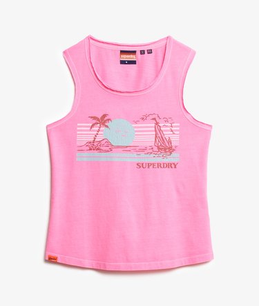 Top a canotta girocollo a righe Outdoor Image 6