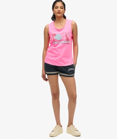 Top a canotta girocollo a righe Outdoor Image 2