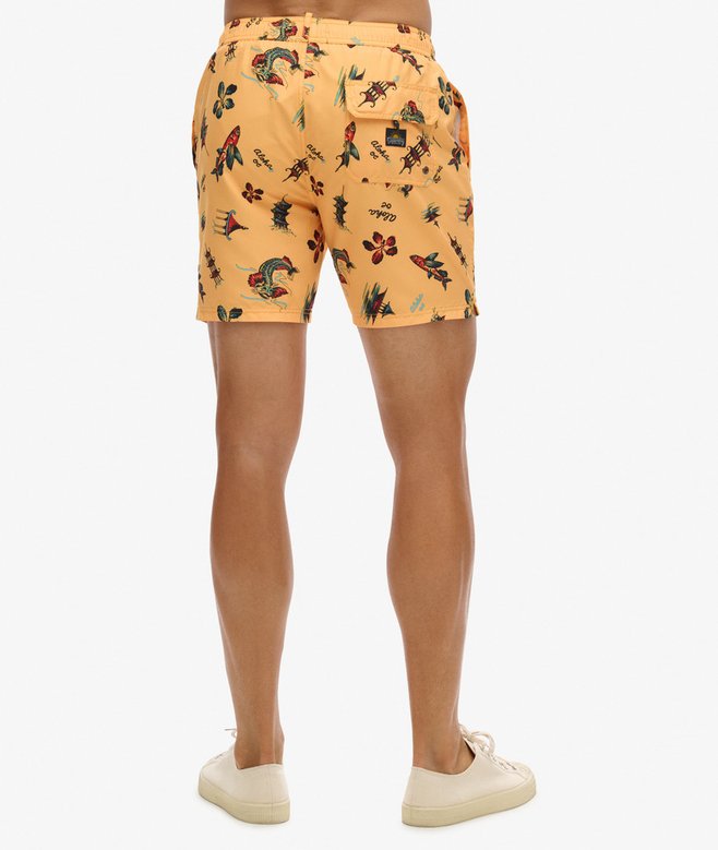 Recycled Hawaiian Print 17-inch Swim Shorts More Colours Available Price £27.99 Price reduced from £39.99 to You Save 30%