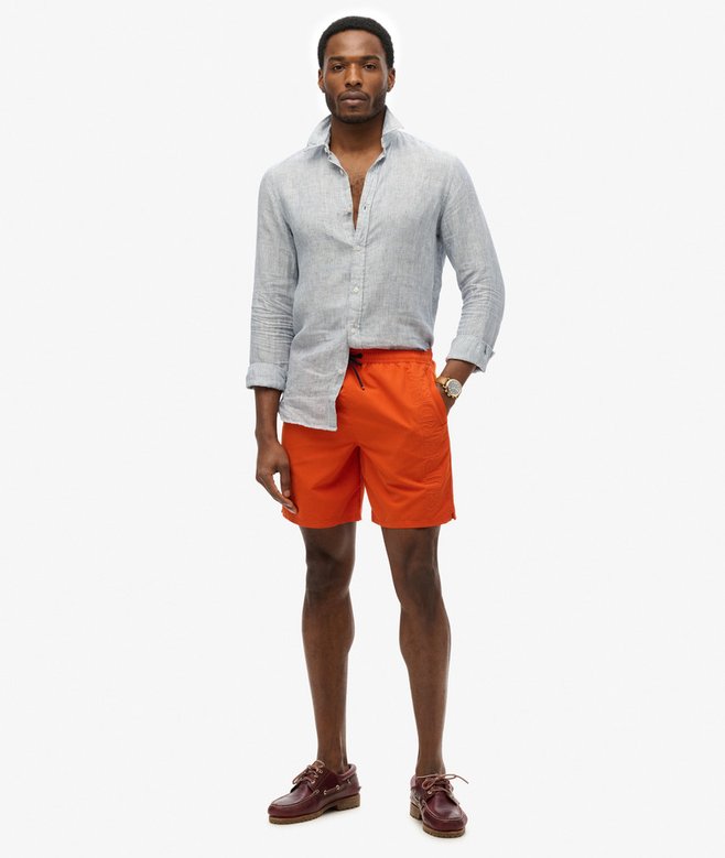 Premium Embroidered 17-inch Swim Shorts More Colours Available Price £27.99 Price reduced from £39.99 to You Save 30%