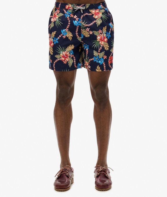 Hawaiian Print 16-Inch Swim Shorts More Colours Available Price £27.99 Price reduced from £39.99 to You Save 30%