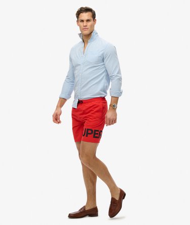 Graphic 17-Inch Swim Shorts Image 5