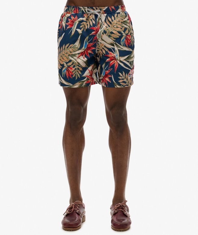 Hawaiian Print 16-Inch Swim Shorts More Colours Available Price £19.99 Price reduced from £39.99 to You Save 50%