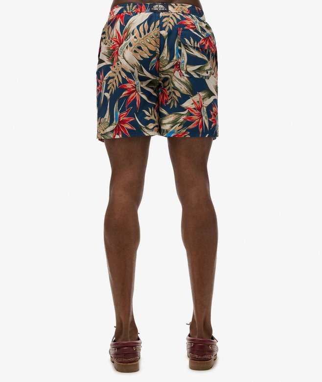 Hawaiian Print 16-Inch Swim Shorts More Colours Available Price £19.99 Price reduced from £39.99 to You Save 50%