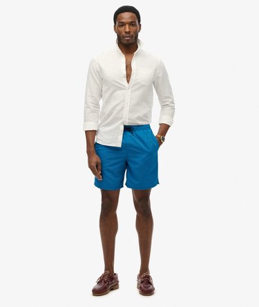 Premium 17&quot; badshorts med broderi Image 2
