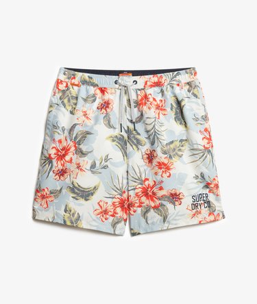Havaijilaispainatetut 43-senttiset uimashortsit Image 8