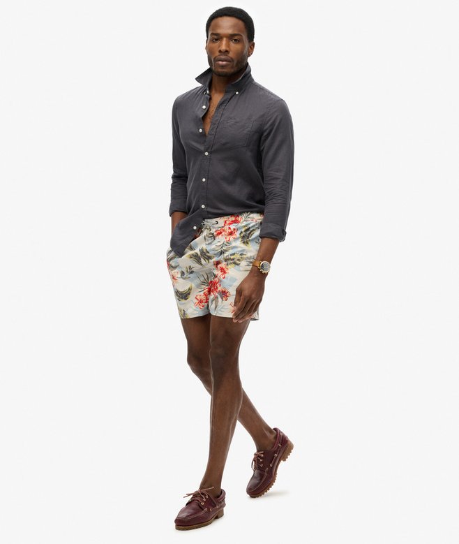 Hawaiian Print 16-Inch Swim Shorts (5) 4 out of 5 stars, 5 reviews More Colours Available Price £27.99 Price reduced from £39.99 to You Save 30%