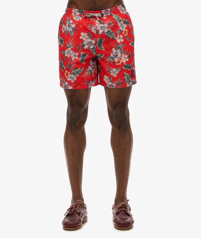 Hawaiian Print 16-Inch Swim Shorts More Colours Available Price £19.99 Price reduced from £39.99 to You Save 50%