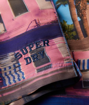 Photographic 17-inch Recycled Swim Shorts Image 9