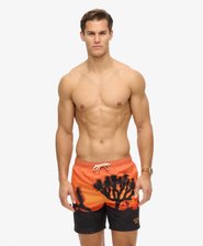 Photographic 17-inch Recycled Swim Shorts