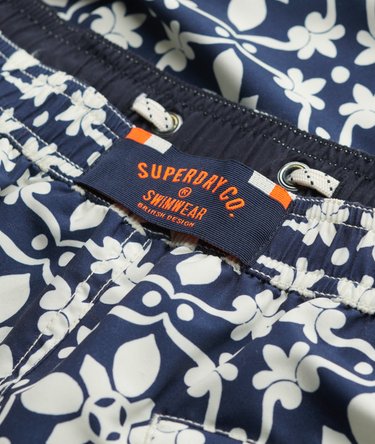 17&quot; badshorts med kakelmönster Image 7
