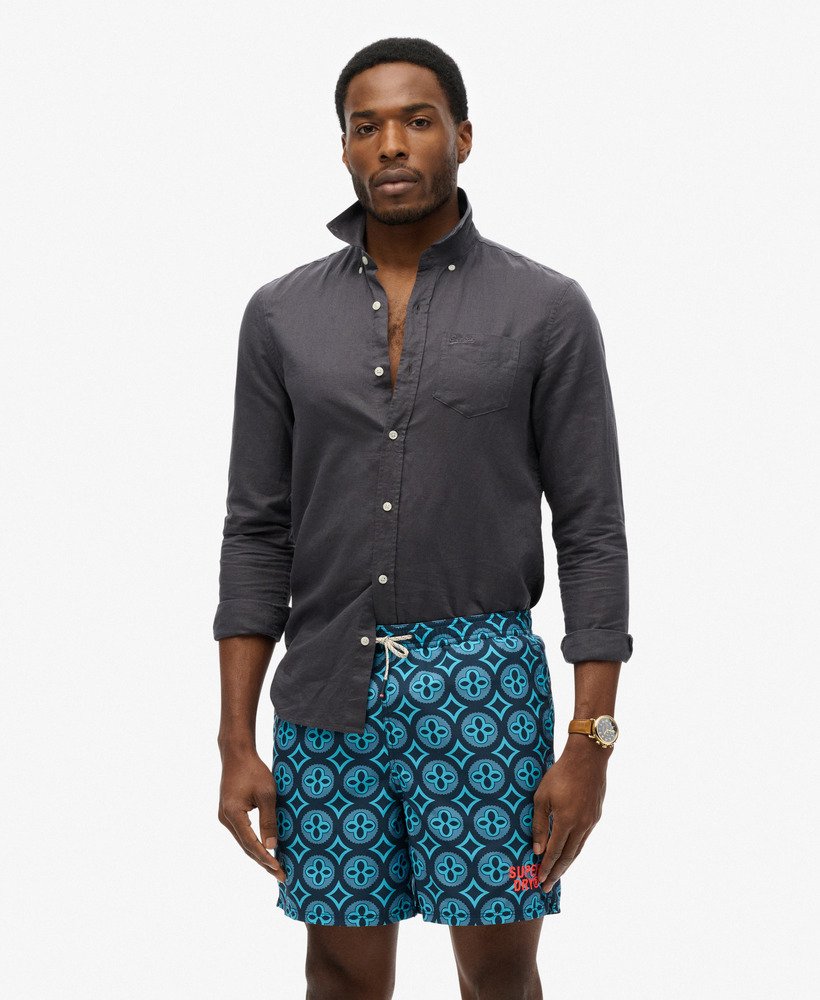 Superdry | Tile Print 17 inch Swim Short main image 1