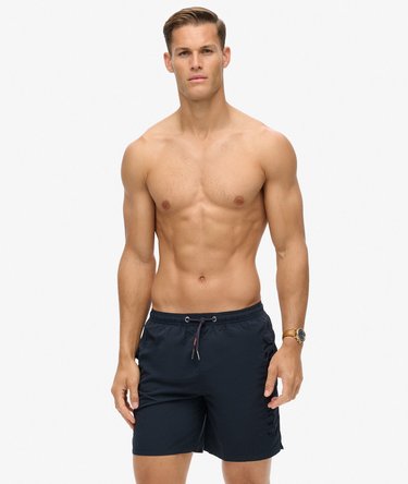 Short de bain haut de gamme brodé longueur 43 cm Image 1