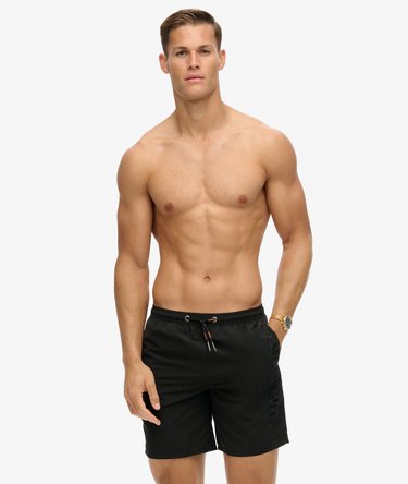 Premium Embroidered 17-inch Swim Shorts Image 1