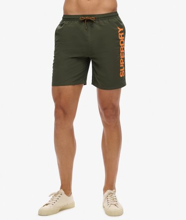 Sport Graphic 17-inch Recycled Swim Shorts Image 7