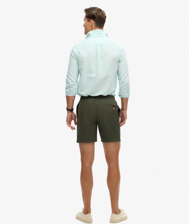 Sport Graphic 17-inch Recycled Swim Shorts Image 6