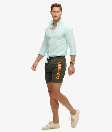 Sport Graphic 17-inch Recycled Swim Shorts Image 5