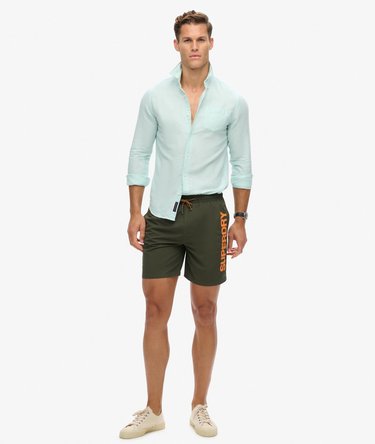 Sport Graphic 17-inch Recycled Swim Shorts Image 2