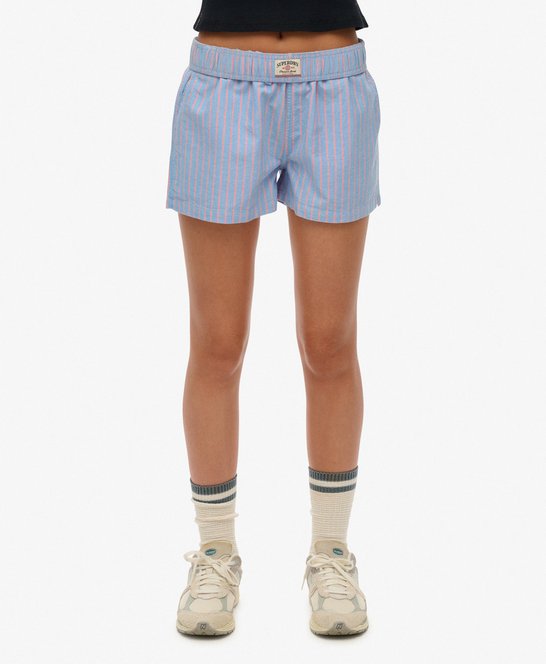 3 Pack ASLI Organic Cotton Striped Summer Shorts Pink